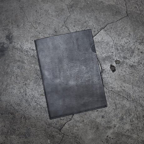 LEATHER CLEAR FILE / A4