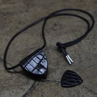PICK CASE & LEATHER PICK / CROCODILE
