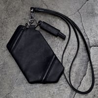 TWIST ZIP  NECK POUCH