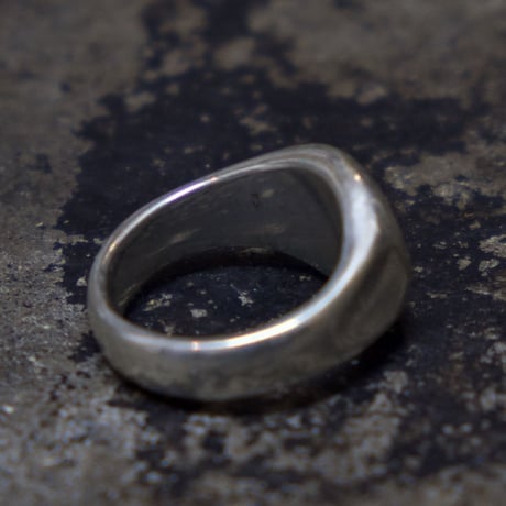 LEATHER JEWEL RING