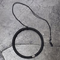 LEATHER NARROW TIE | T.A.S JAPAN OFFICIAL ONLIN