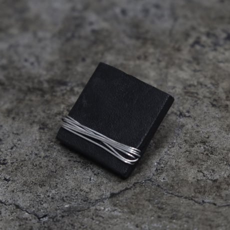 EMBED SILVER EARRING