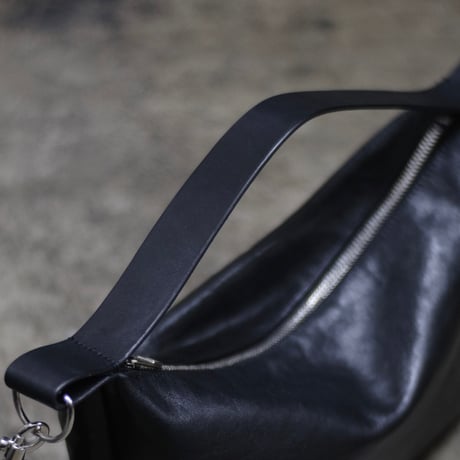 CALF LEATHER 2WAY SHOULDER BAG