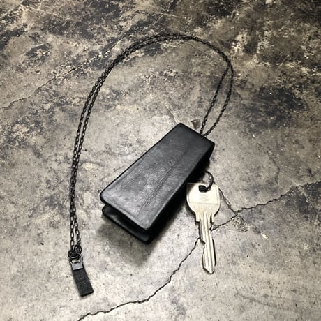 TRAPEZOIDAL KEY CASE NECKLACE