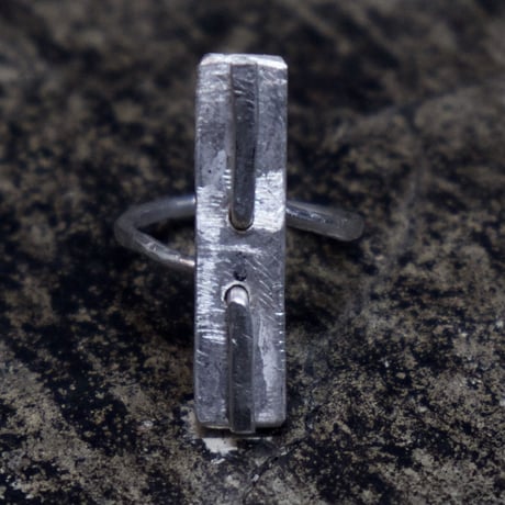 U SHAPED PIN RING SQUARE