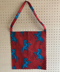 Red horse tote