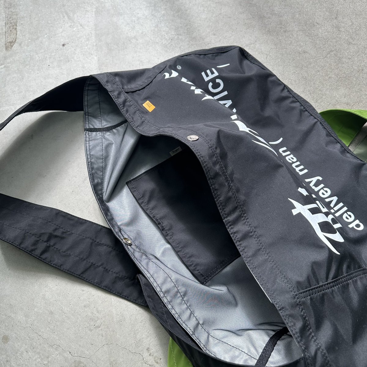 ciatre newspaper bag BLK/KHK/GRN | ciatre ciatre newspaper bag BLK/KHK/GRN | ciatre