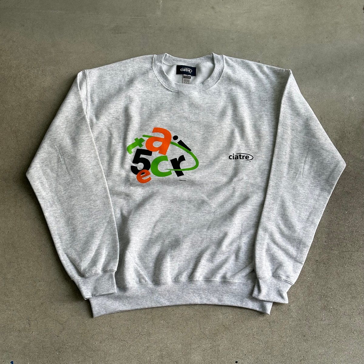 ciatre 5th anniv. logo sweat top | ciatre