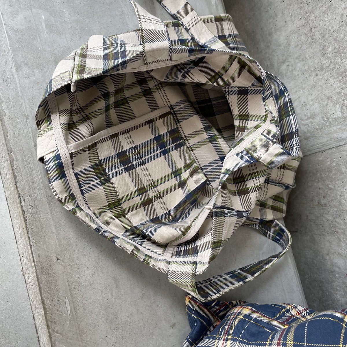 バッグ ciatre check Tote Bag Red バッグ ciatre check Tote Bag Red