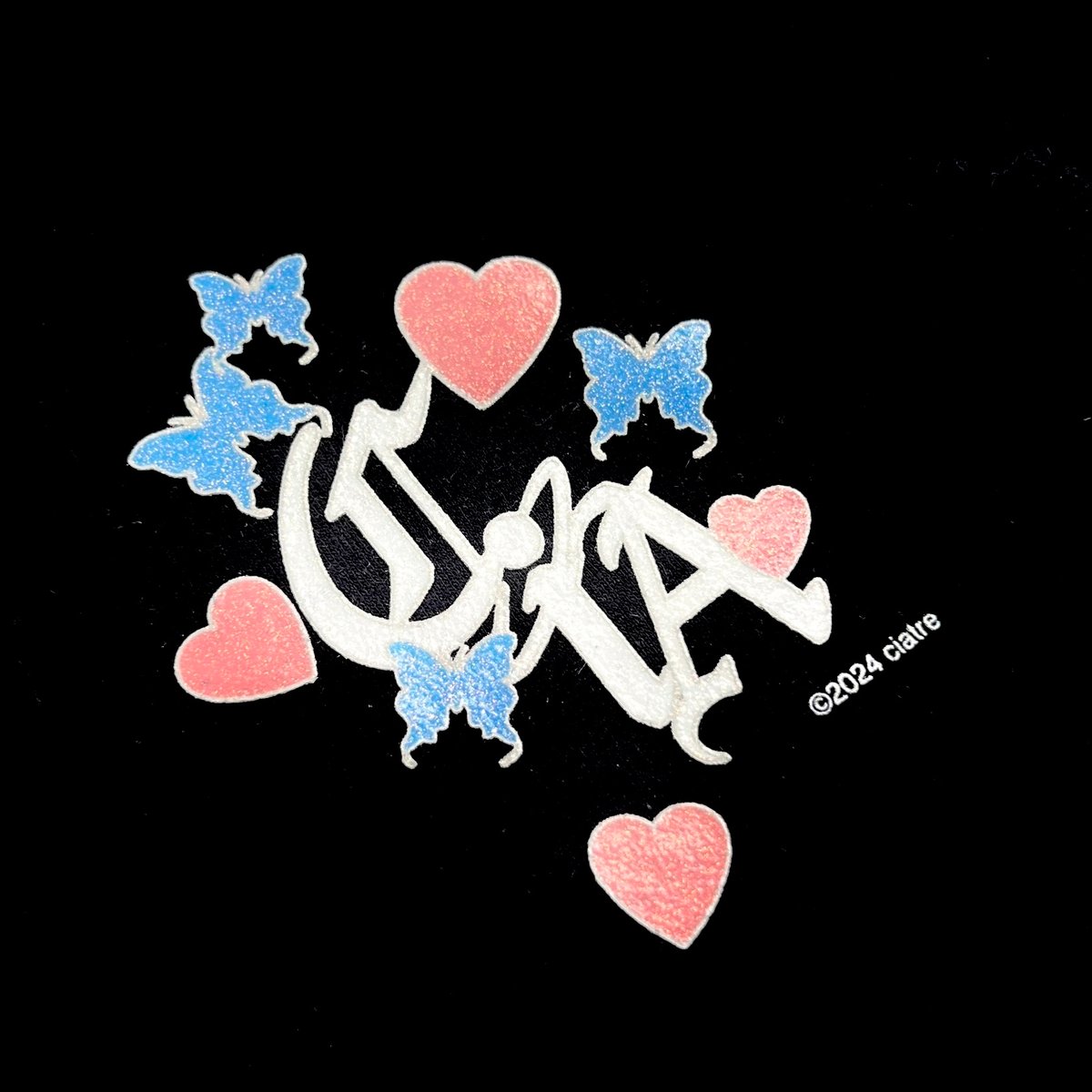 ciatre フロントロゴトップス コットン/ポリエステル ネイビー ciatre