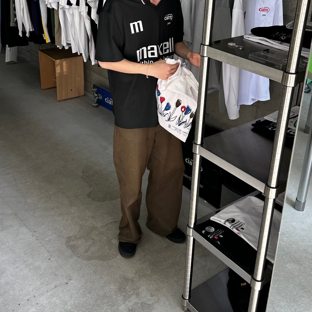 ciatre × maxell game shirt | ciatre ciatre × maxell game shirt | ciatre
