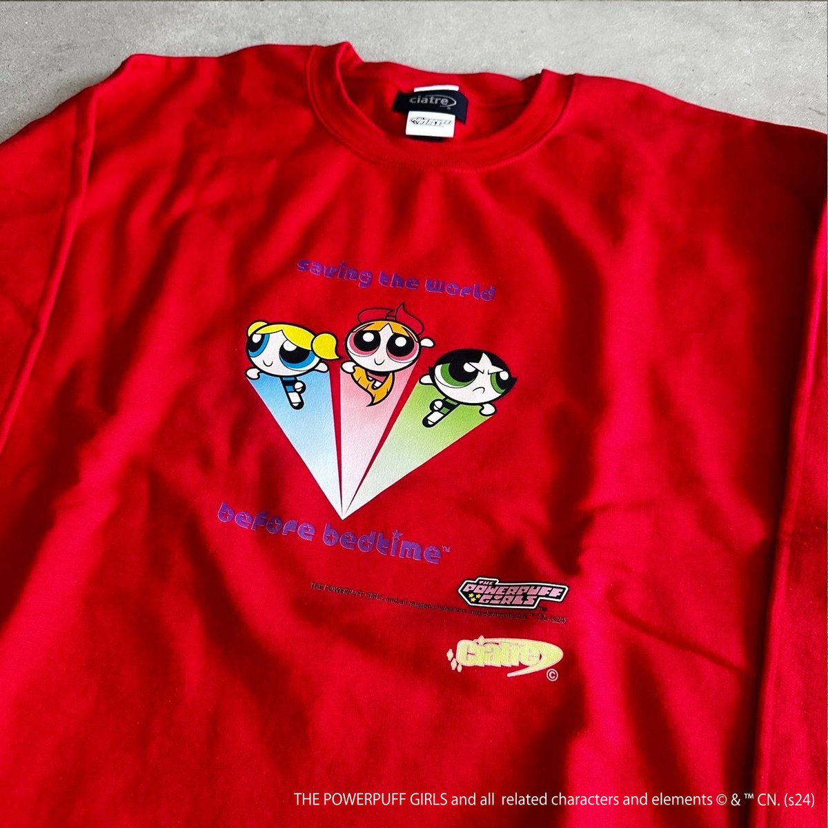 ciatre パワーパフガールズ トレーナー　Lサイズ ciatre パワーパフガールズ トレーナー Lサイズ ciatre