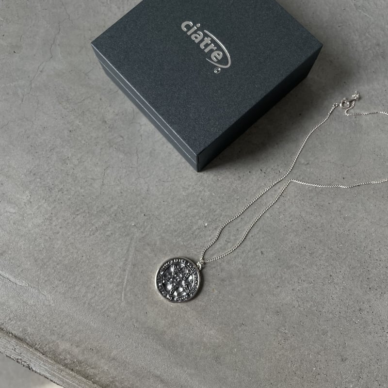 アクセサリー ciatre cloud logo pendant silver925 ciatre skateboarding by ciatre coin pendant | c