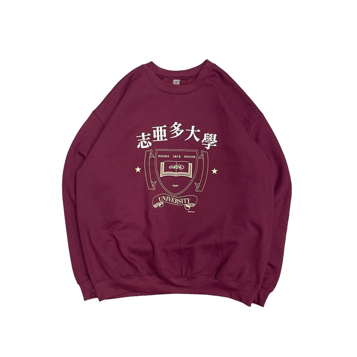 ciatre × KOTAOKUDA credit card sweat top ciatre × KOTA OKUDA bank sweat top | ciatre