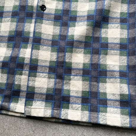 ciatre print flannel shirt GRN