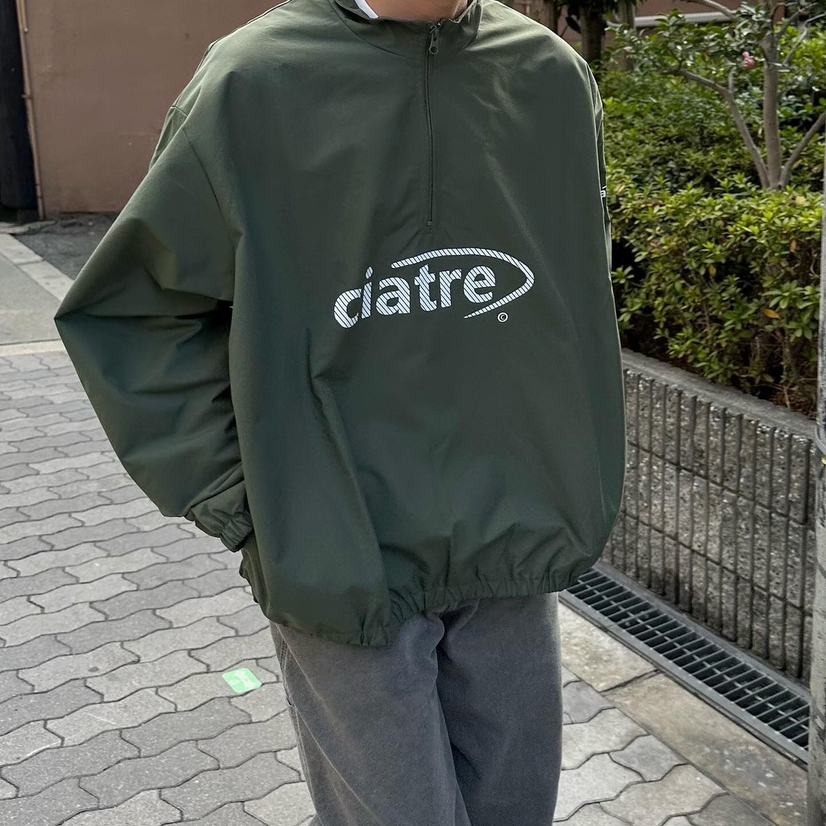 ciatre  ハーフジップ