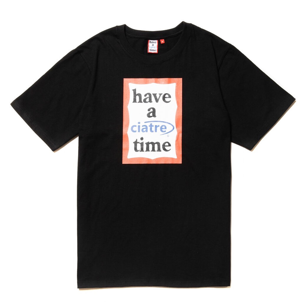have a ciatre time S/S TEE BLACK | ciatre have a ciatre time S/S TEE BLACK | ciatre