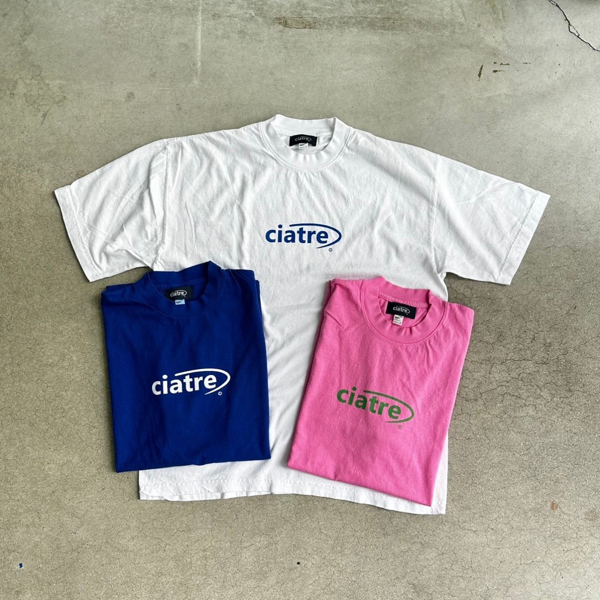 ciatre front logo tee S/S 2024 | ciatre