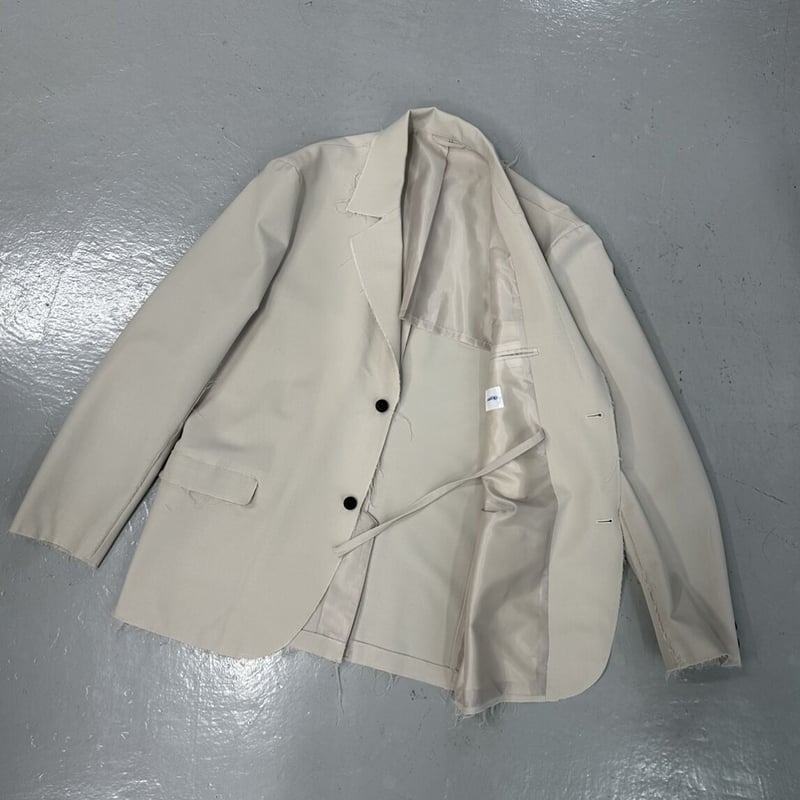 ciatre frayed jacket BLK/WHT/NVY | ciatre