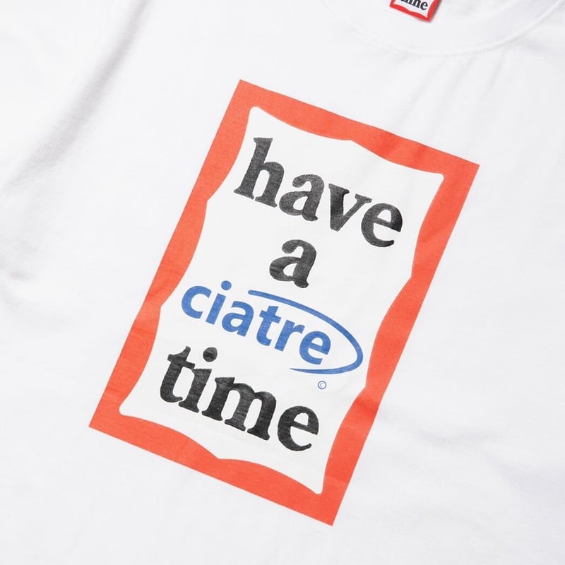 have a ciatre time S/S TEE WHITE | ciatre
