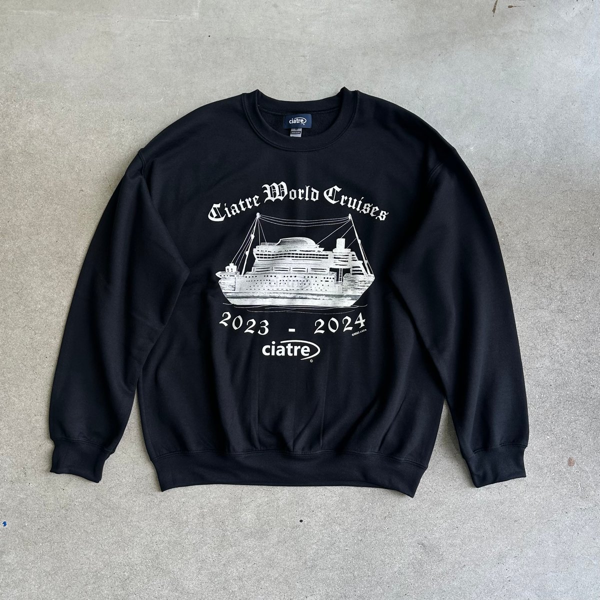 ciatre cruise ship sweat top | ciatre