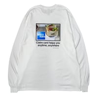 ciatre × KOTAOKUDA credit card sweat top ciatre × KOTA OKUDA credit card sweat top OSA/U