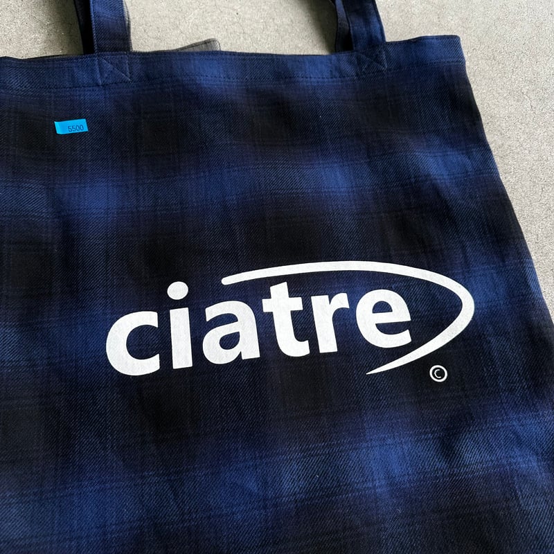 ciatre check tote bag 美品完売品black 💙 追加された新色が可愛すぎます🥹💗 ciatre check tote bag