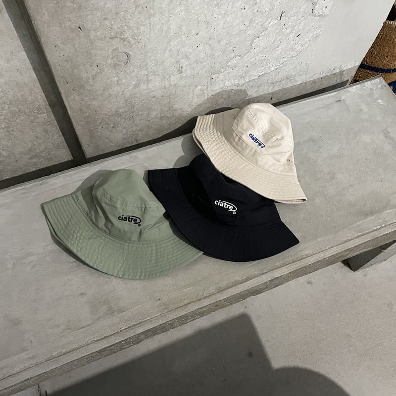 ciatre logo bucket hat WHT/BLK/GRN | ciatre