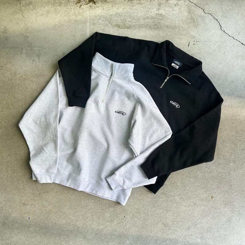 ciatre halfzip heavy sweat top | ciatre