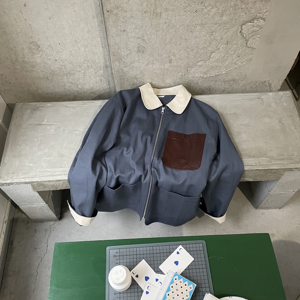 ciatre work blouson BLU | ciatre
