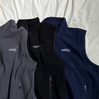 ciatre fleece vest GRY/BLK/NVY