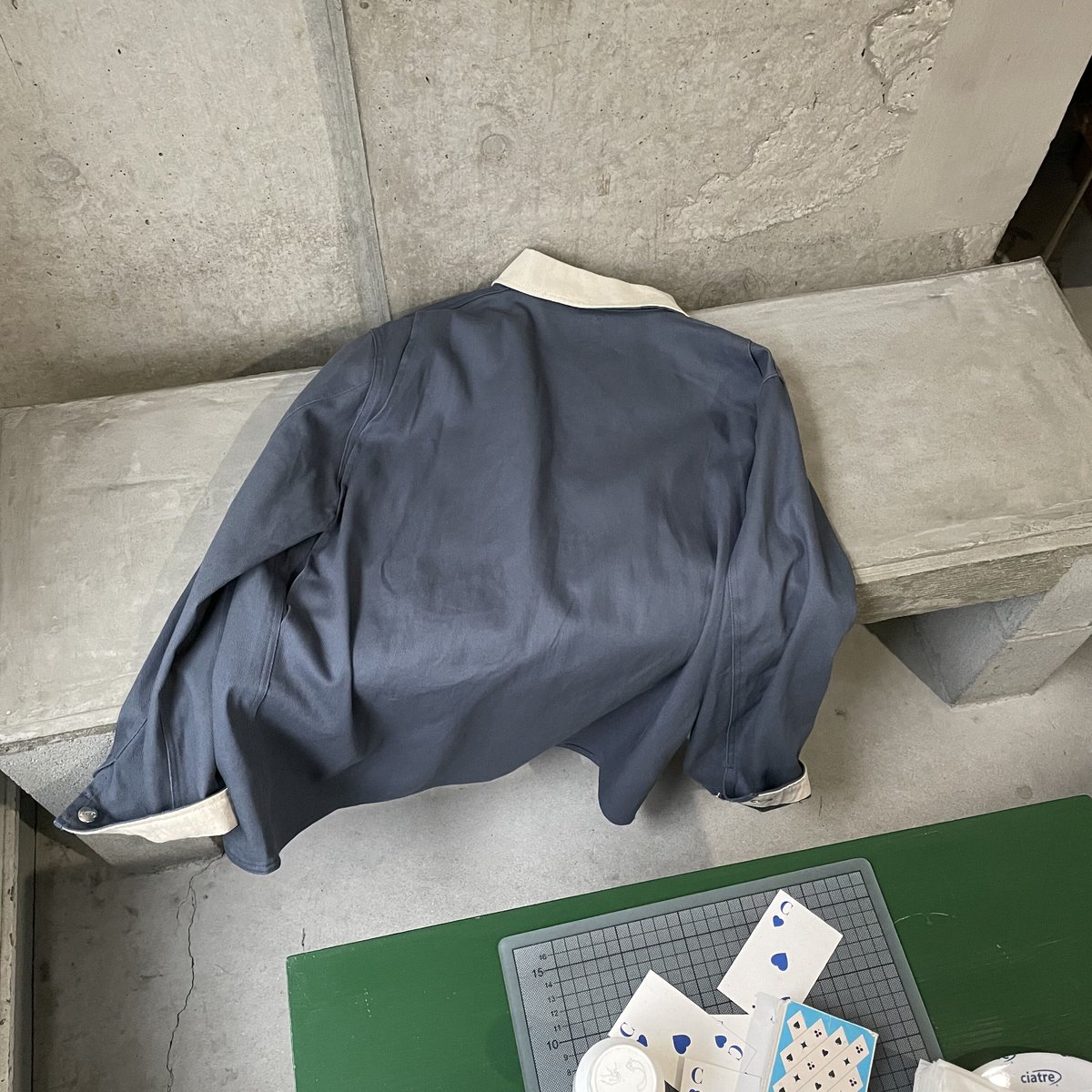 ciatre work blouson BLU | ciatre
