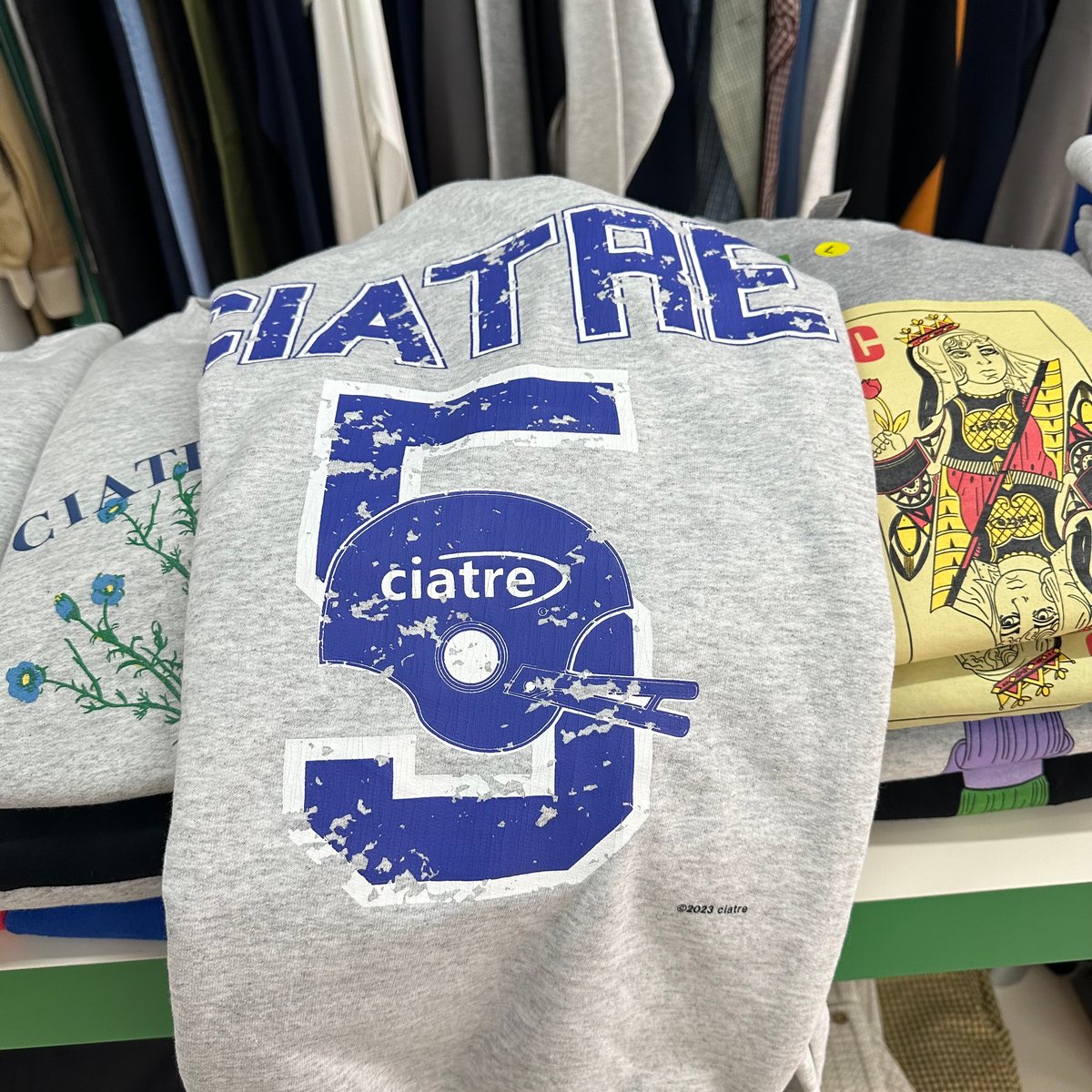 ciatre company logo sweat top | ciatre