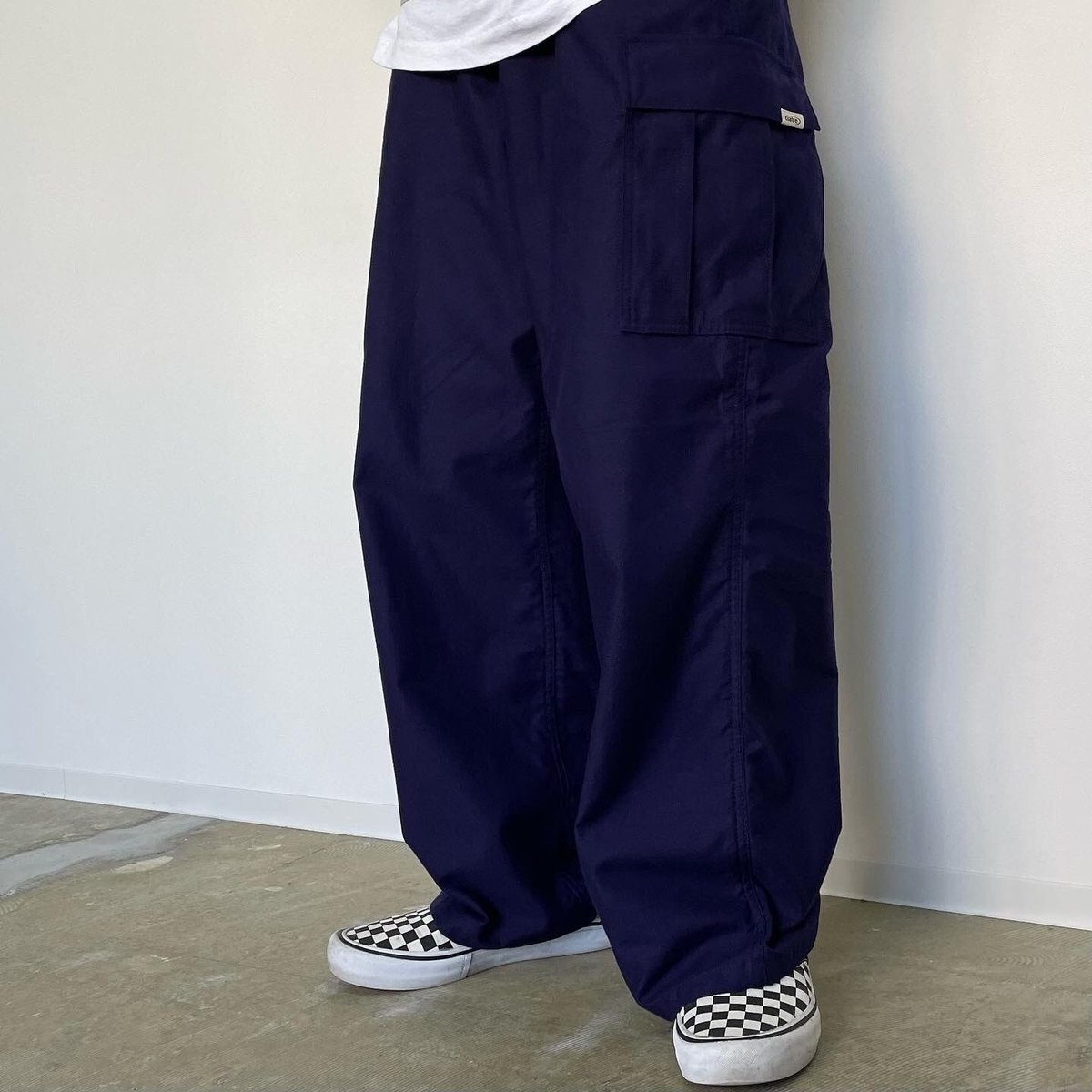 ciatre wide cargo pants KHK/NVY | ciatre ciatre wide cargo pants KHK/NVY | ciatre