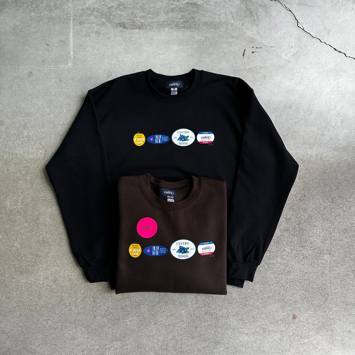 Ciatre スウェット ciatre square concept sweat top | ciatre