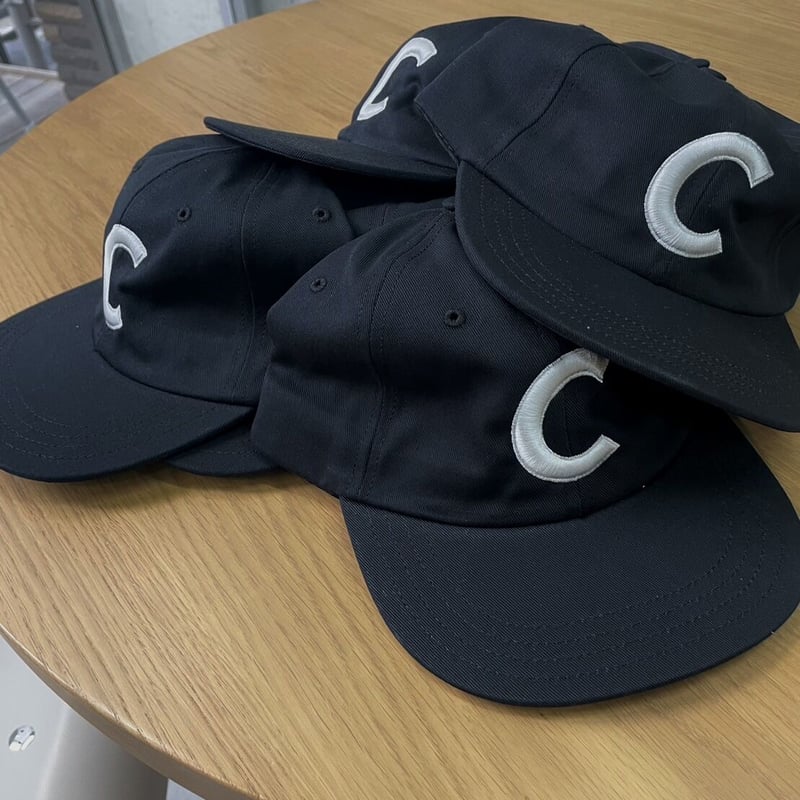 ciatre C logo SOLID WASHED CAP black