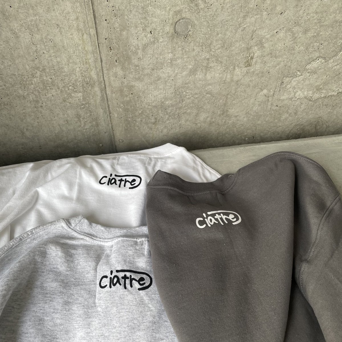 ciatre kagamiken スウェット ciatre × kenkagami シアトレだよ sweat top GRY | ciatre