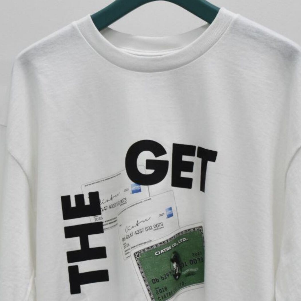 ciatre × KOTA OKUDA GET THE CIATRE CARD tee L/S