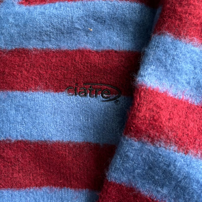 ciatre brushed check/border cardigan | ciatre ciatre brushed check/border cardigan | ciatre
