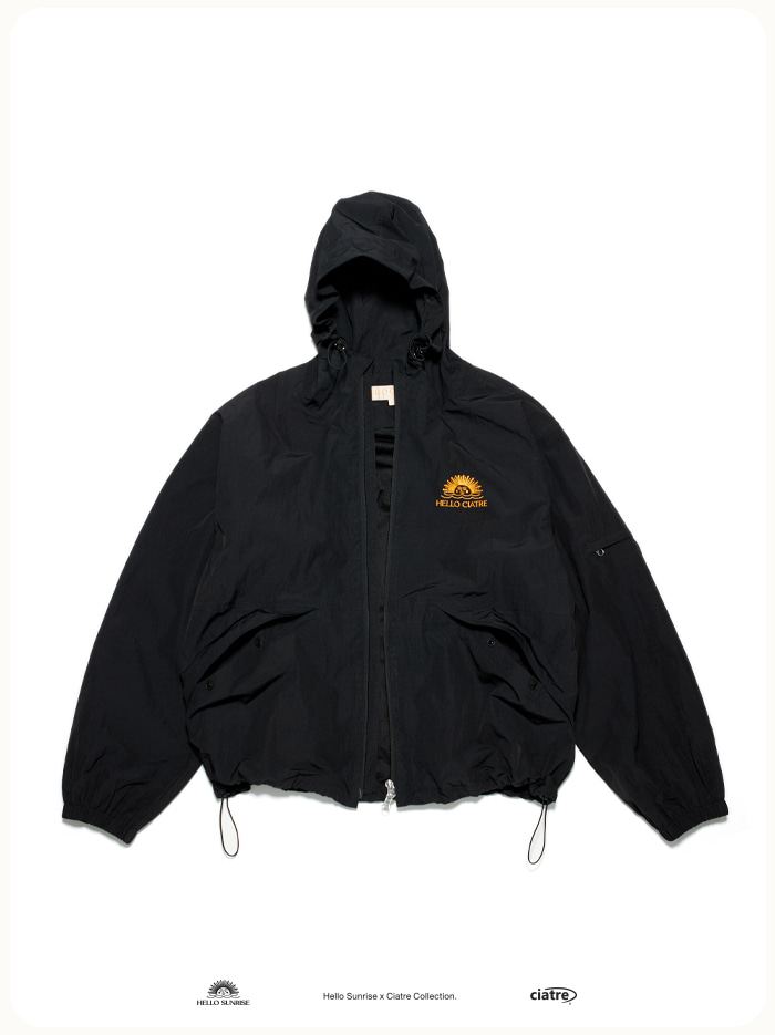 ciatre x HS Hooded Zip-up Jacket BLK | ciatre 