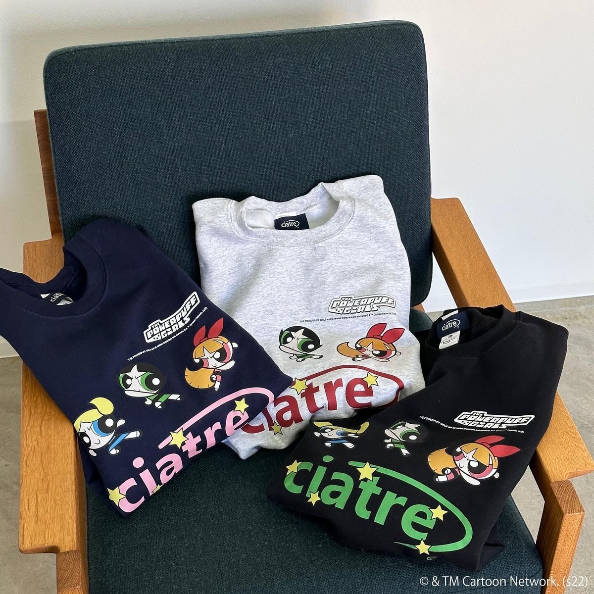 ciatre × Powerpuff Girls Sweat shirts | ciatre