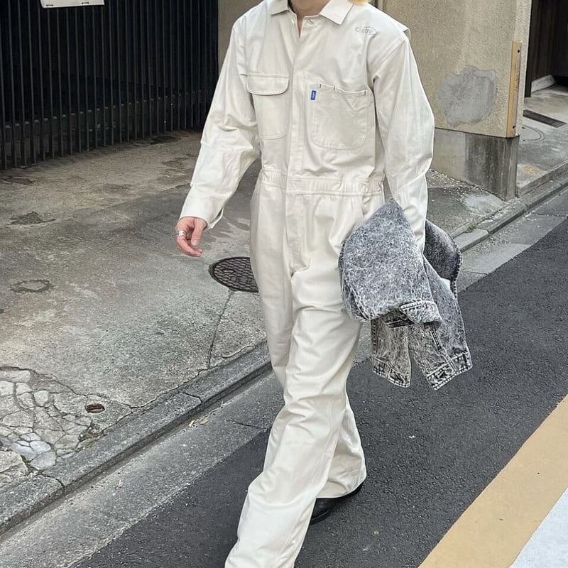 ciatre jumpsuit WHT/NVY | ciatre