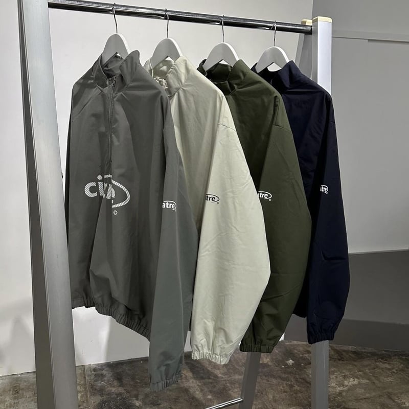 ciatre 3layer halfzip shell jacket WHT/KHK/CHC/ ciatre 3layer halfzip shell jacket WHT/KHK/CHC/