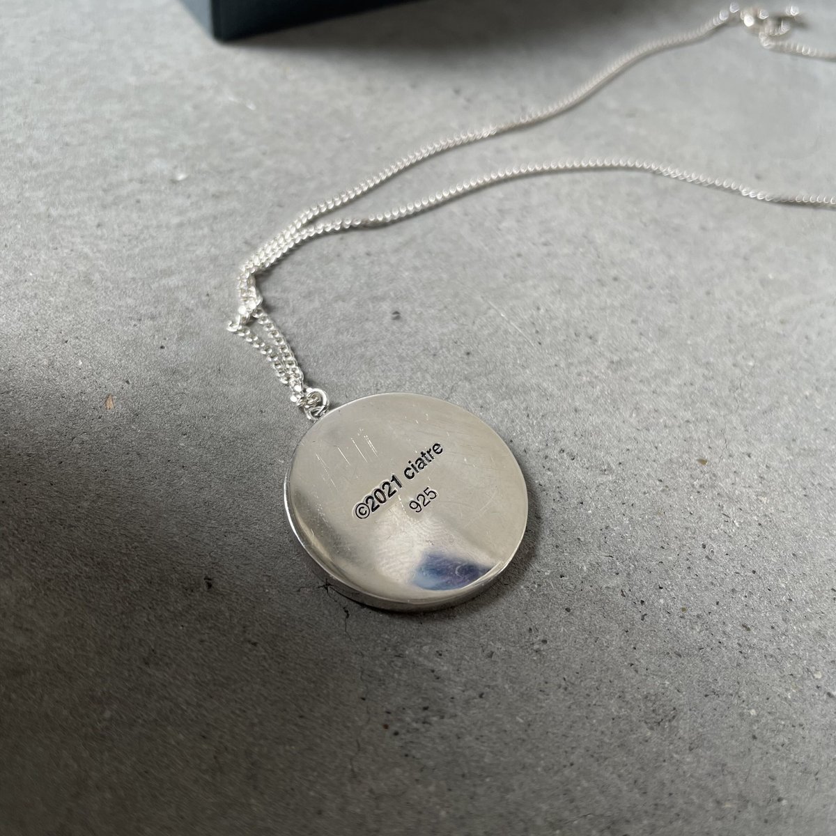 アクセサリー ciatre cloud logo pendant silver925 ciatre skateboarding by ciatre coin pendant | c