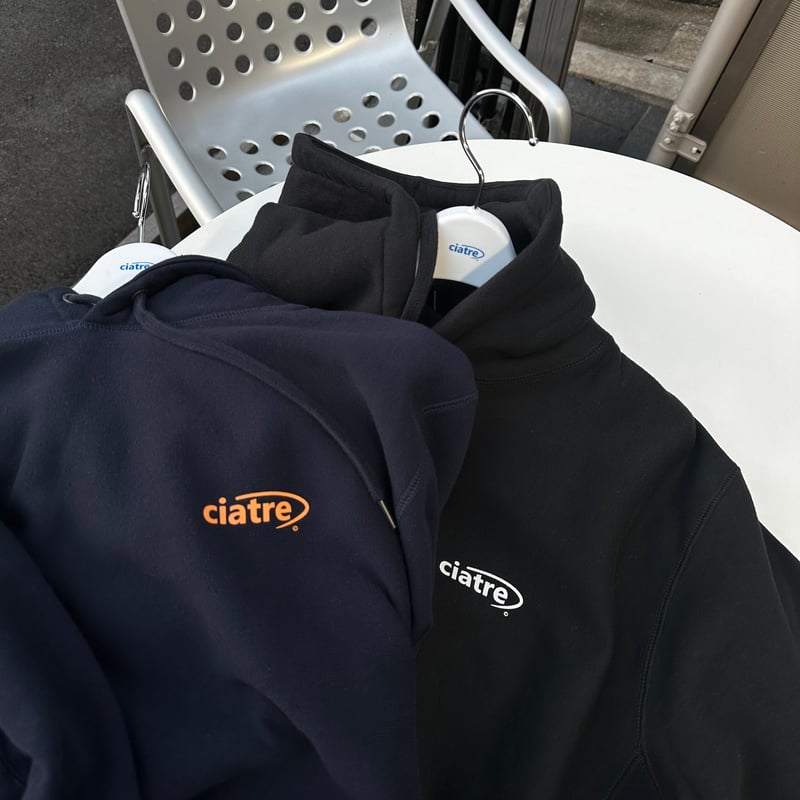 ciatre back logo sweat hoodie 2024
