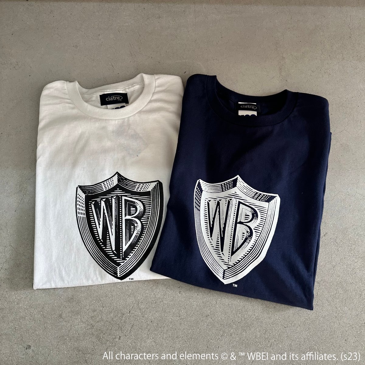 ciatre × WARNER BROTHERS Classic emblem WARNER