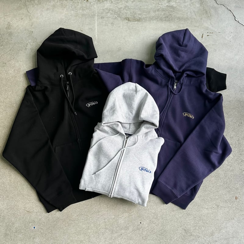 ciatre reversal logo ZIP UP hoodie | ciatre