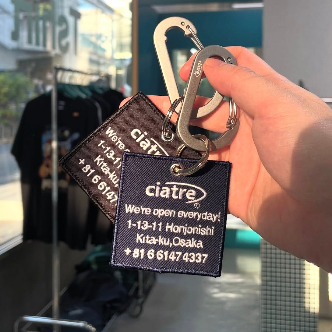 【ciatre】シアター カラビナ キーホルダー 3点セット ciatre charm carabiner | ciatre