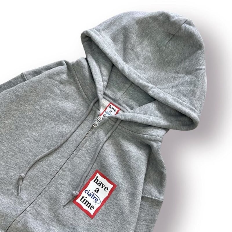 have a good time ciatre ジップパーカー グレー have a ciatre time ZIP PARKER GRY | ciatre