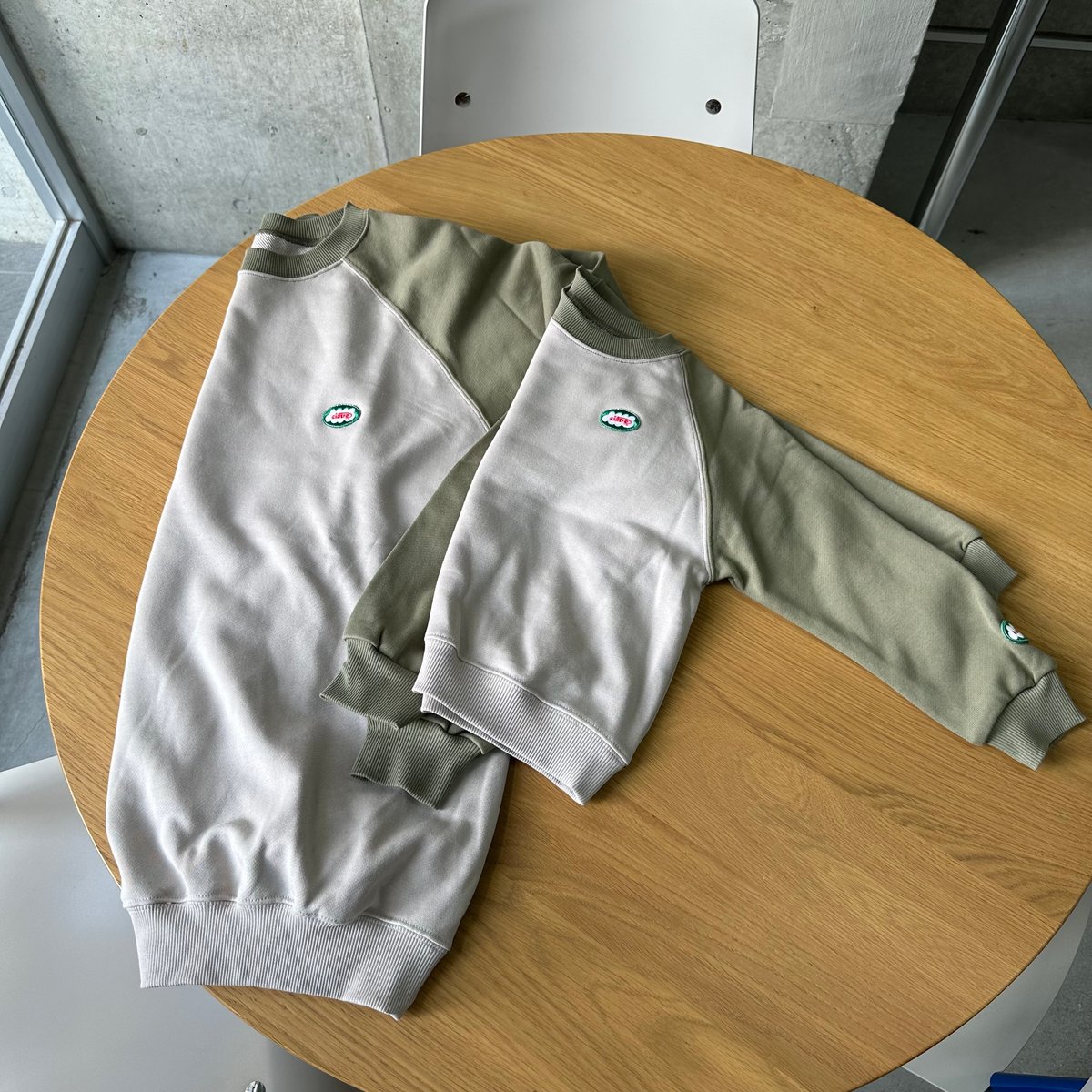 CFT.配色ハーフ ZIPタンク OP/sheer crew neck tops（J.Crew  